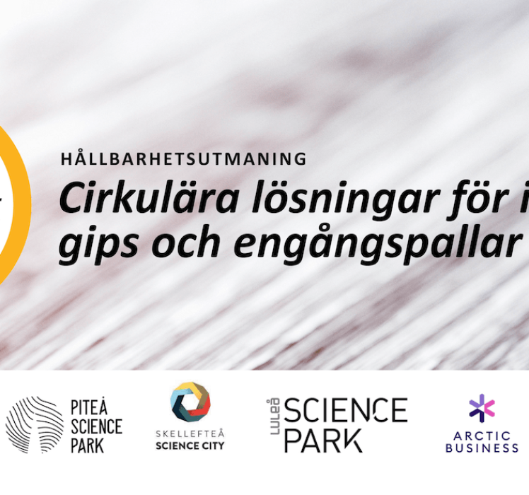 Pitch&Meet 26 oktober 2022 – Cirkulära lösningar för isolering, gips och engångspallar