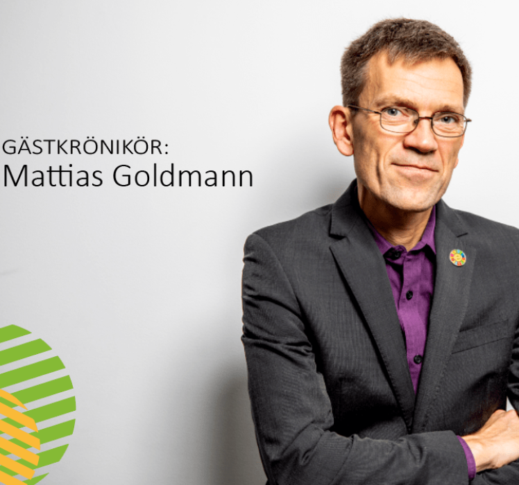Gästkrönikör Mattias Goldmann: Norrland visar vägen för omställningen – med bra sushi och välkomnande attityd