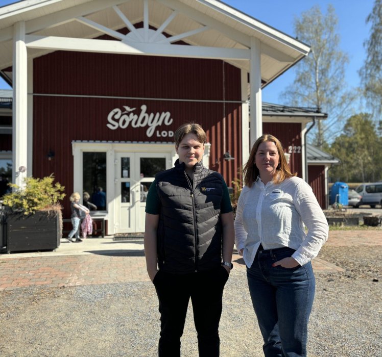 Greenably på företagsfrukost i Sörbyn